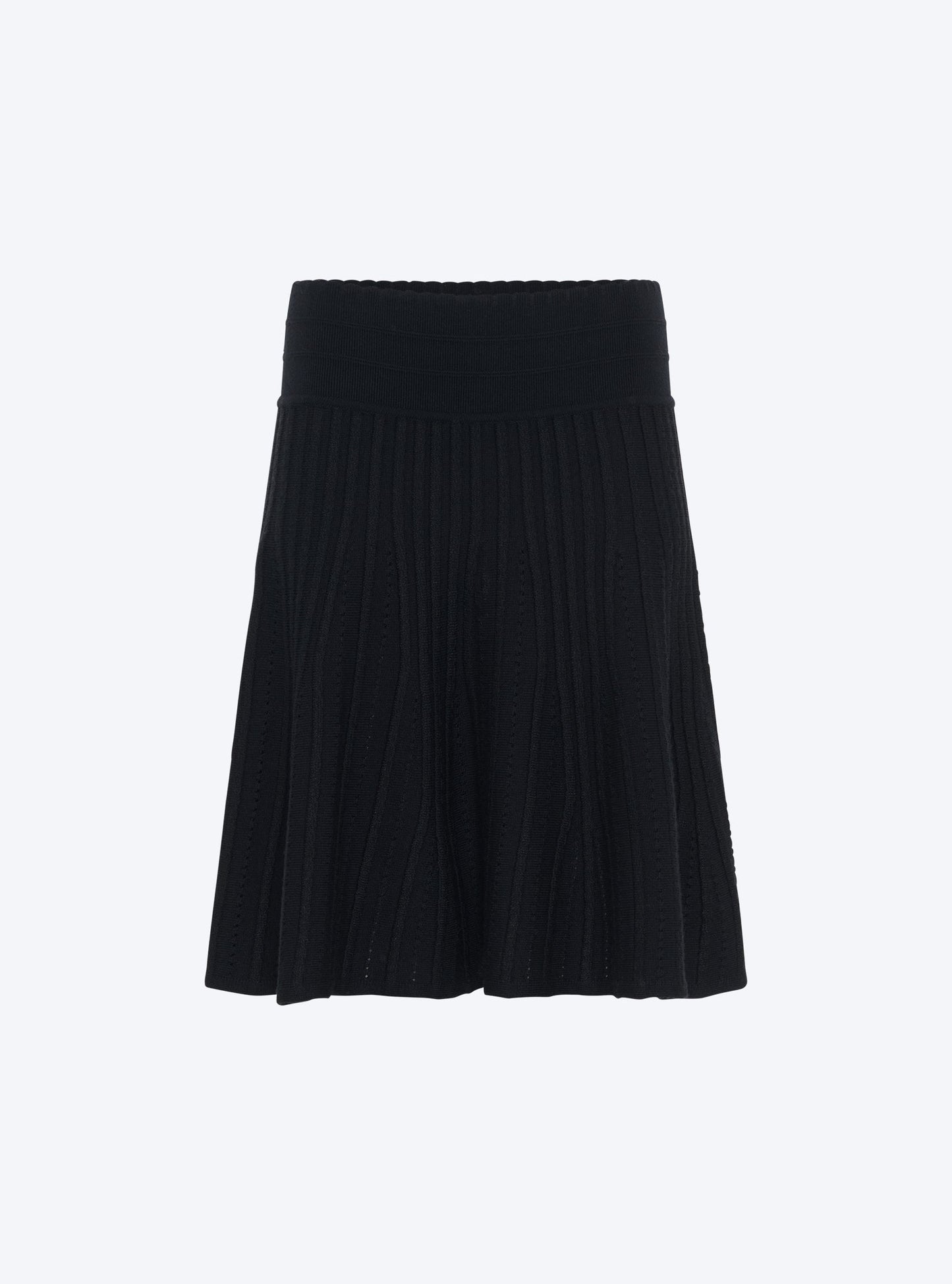 jupe courte maille bijou