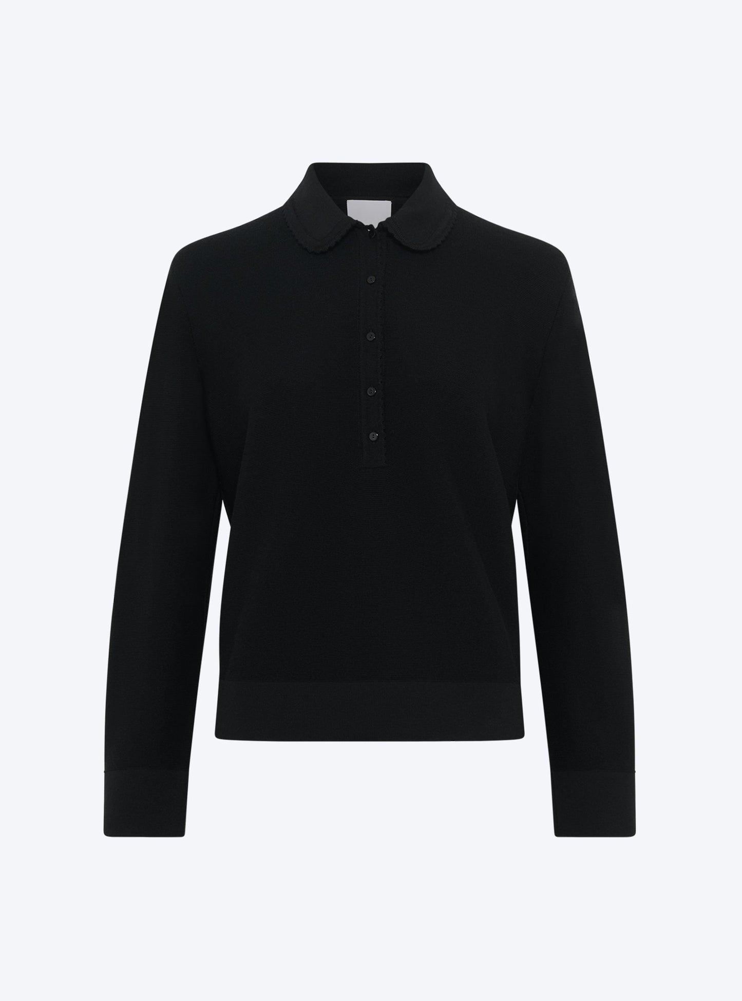 chemise maille col croquet