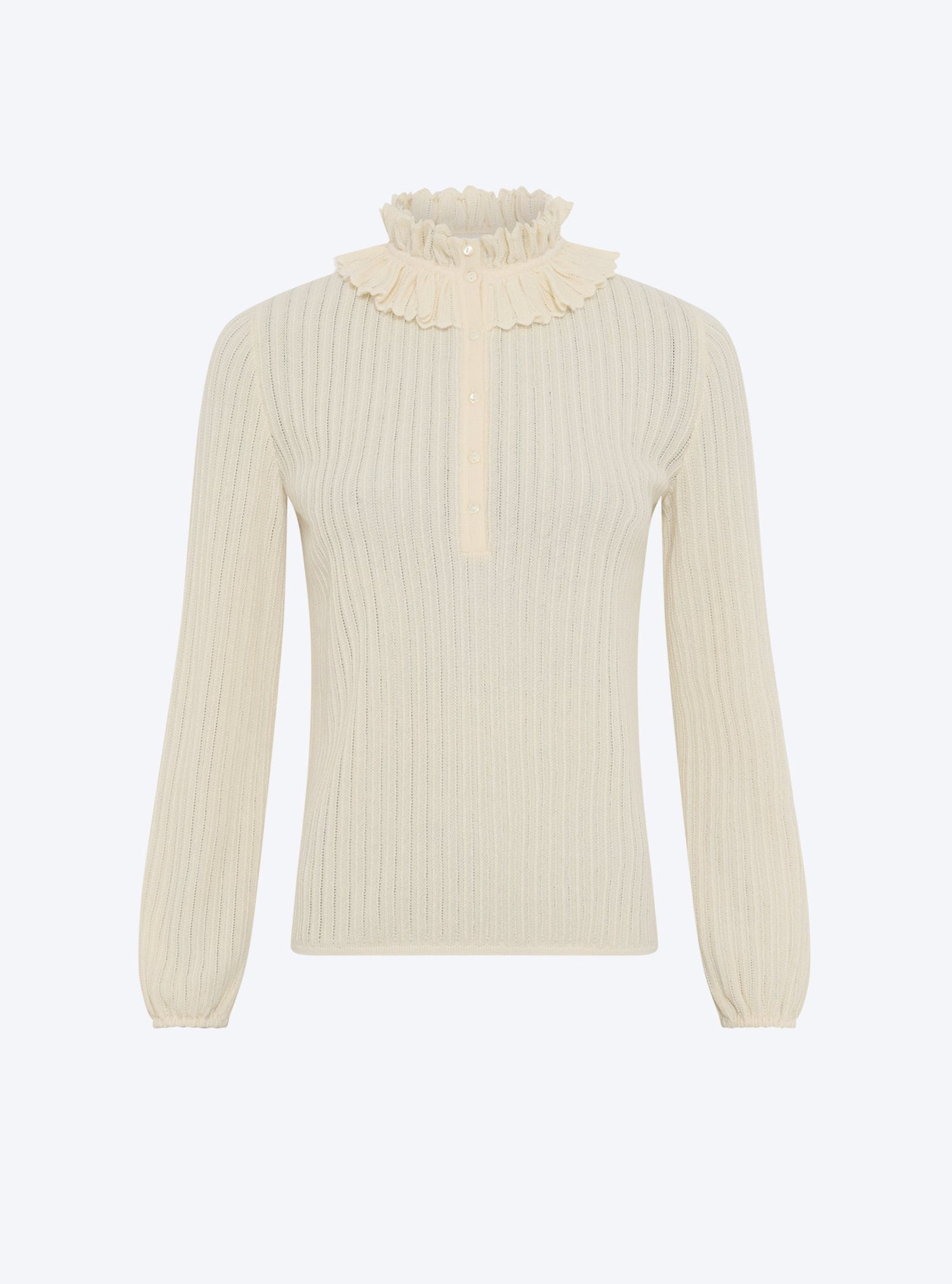 blouse maille mini-chevrons
