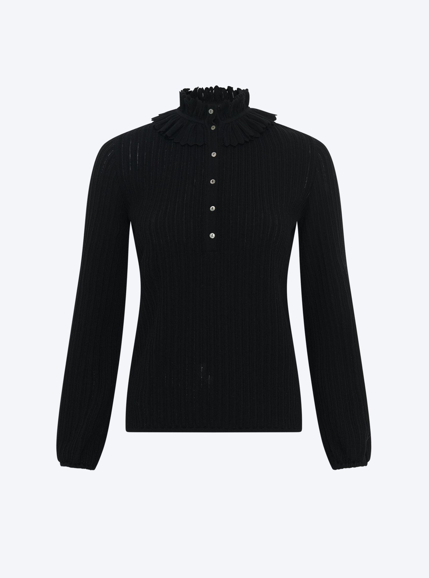 blouse maille mini-chevrons