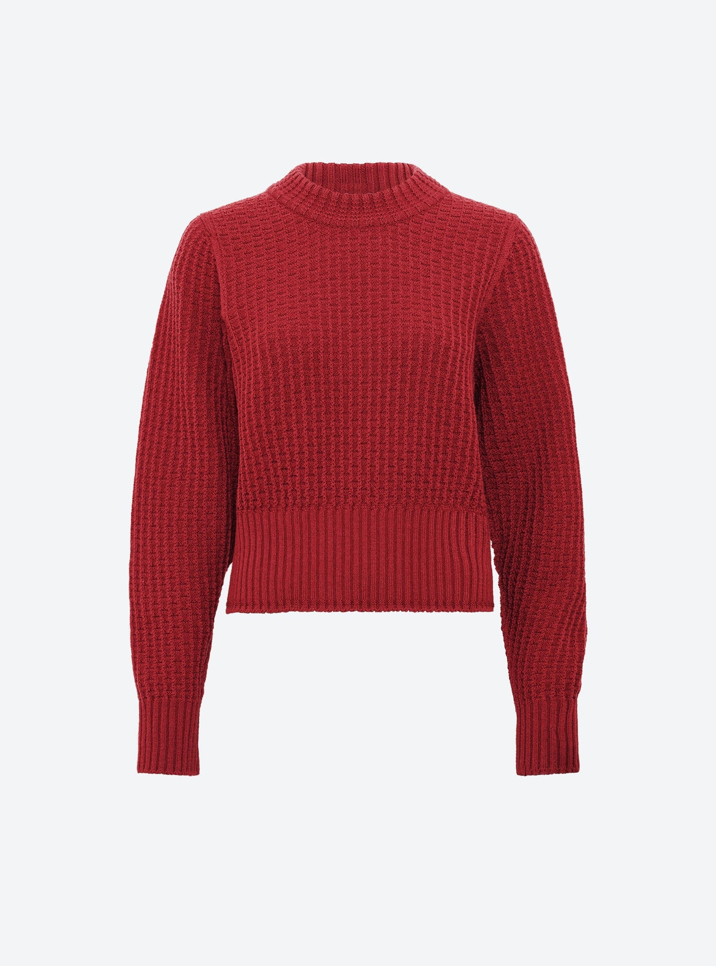 pull fin maille gaufrée