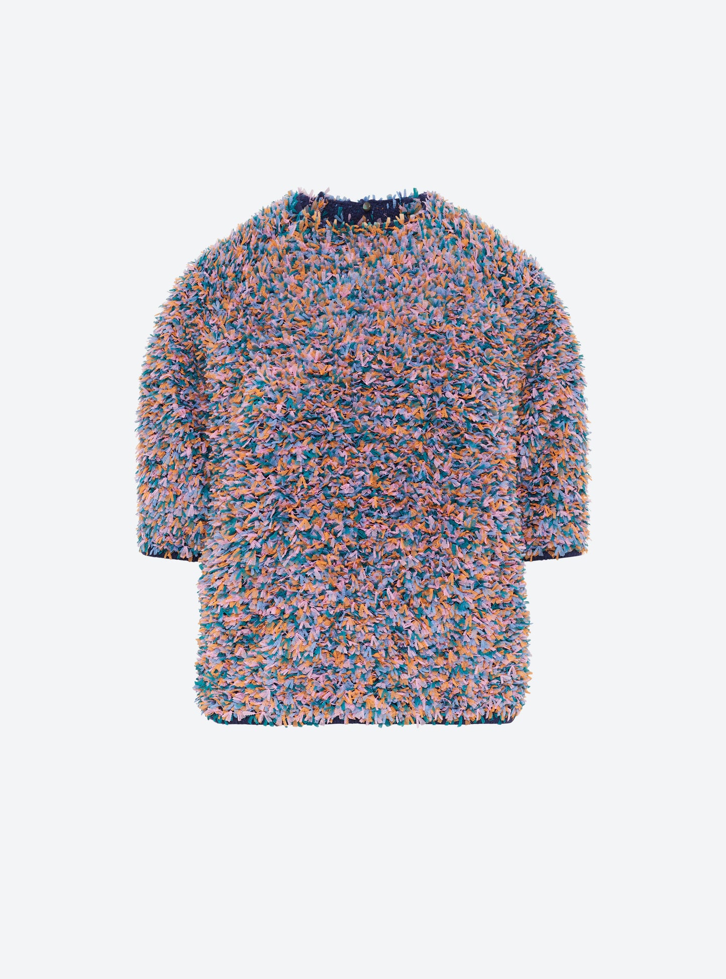 top plumetis manches coudes