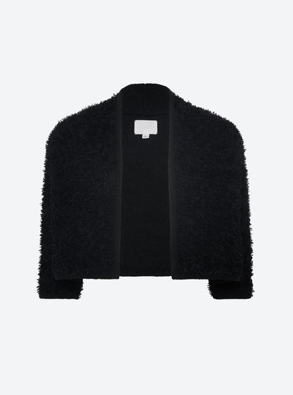 boléro court maille plumetis