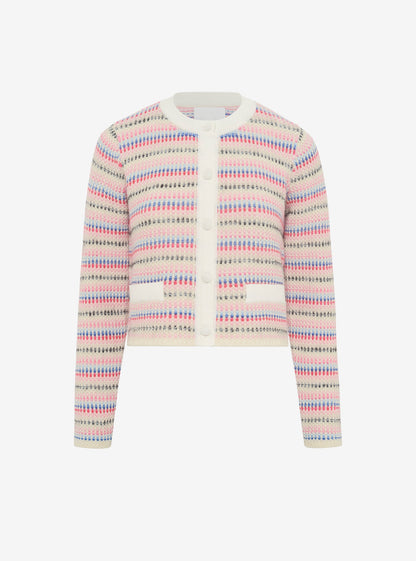 cardigan moelleux multicolore