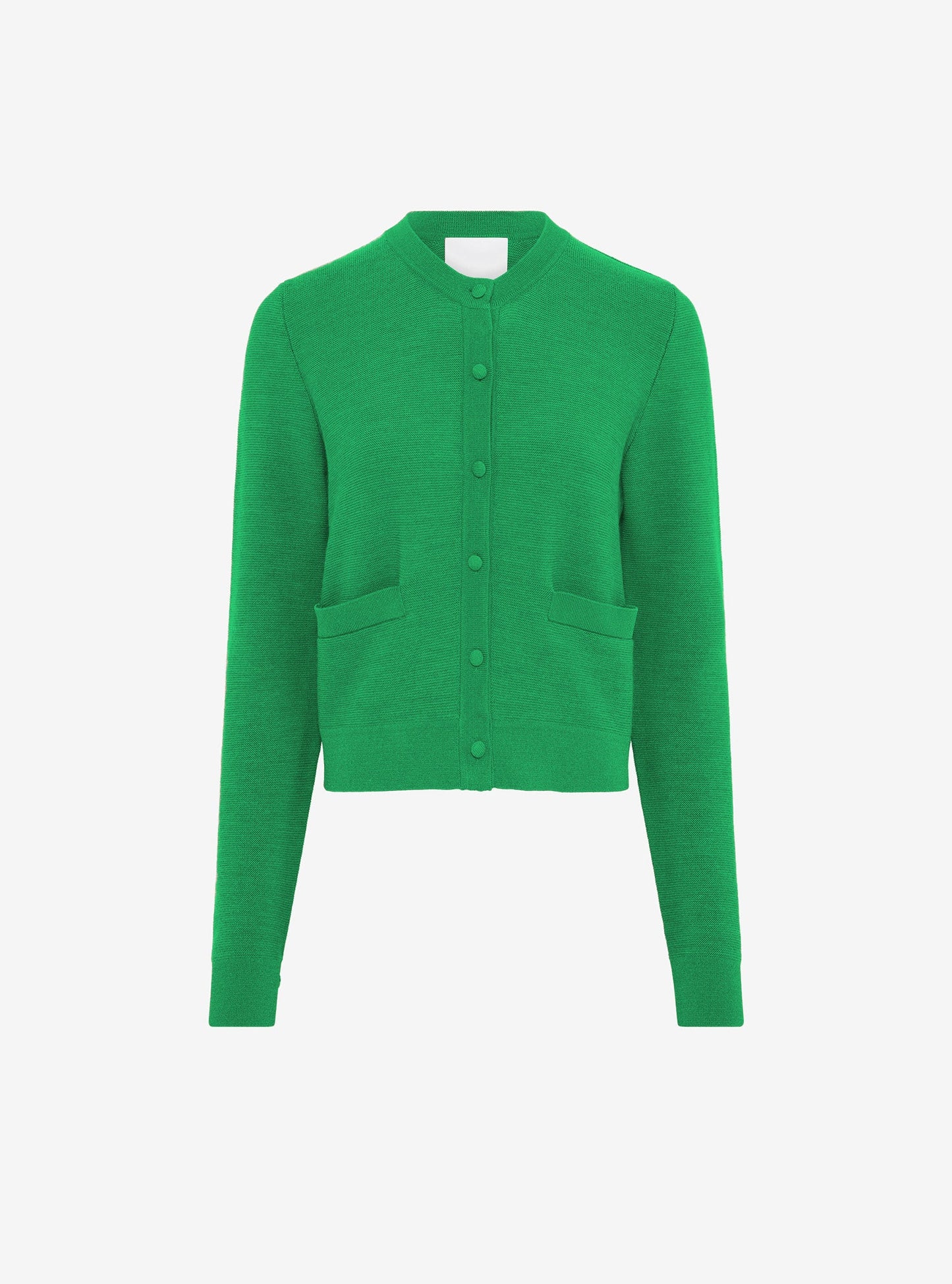 cardigan maille point mousse