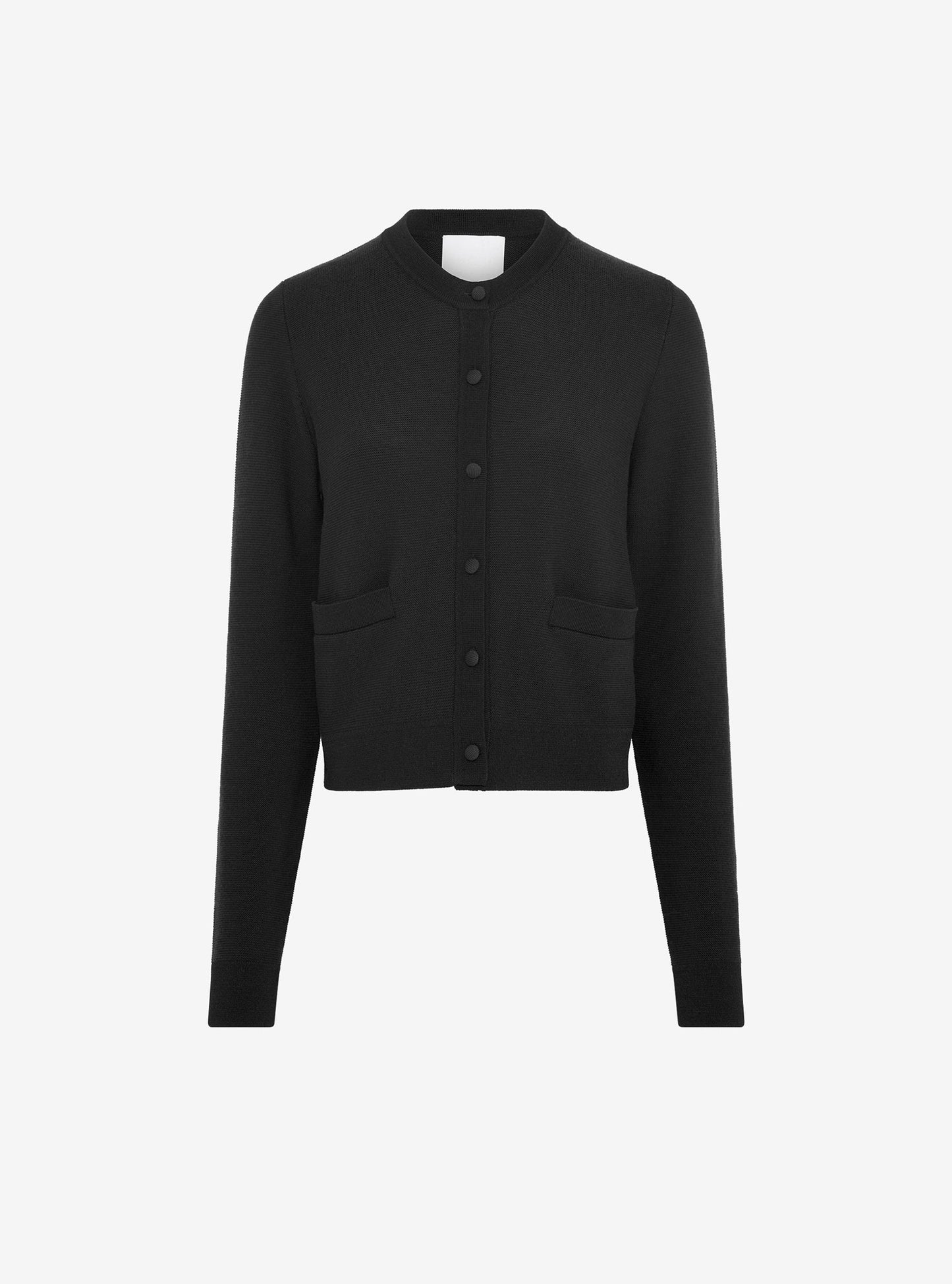 cardigan maille point mousse