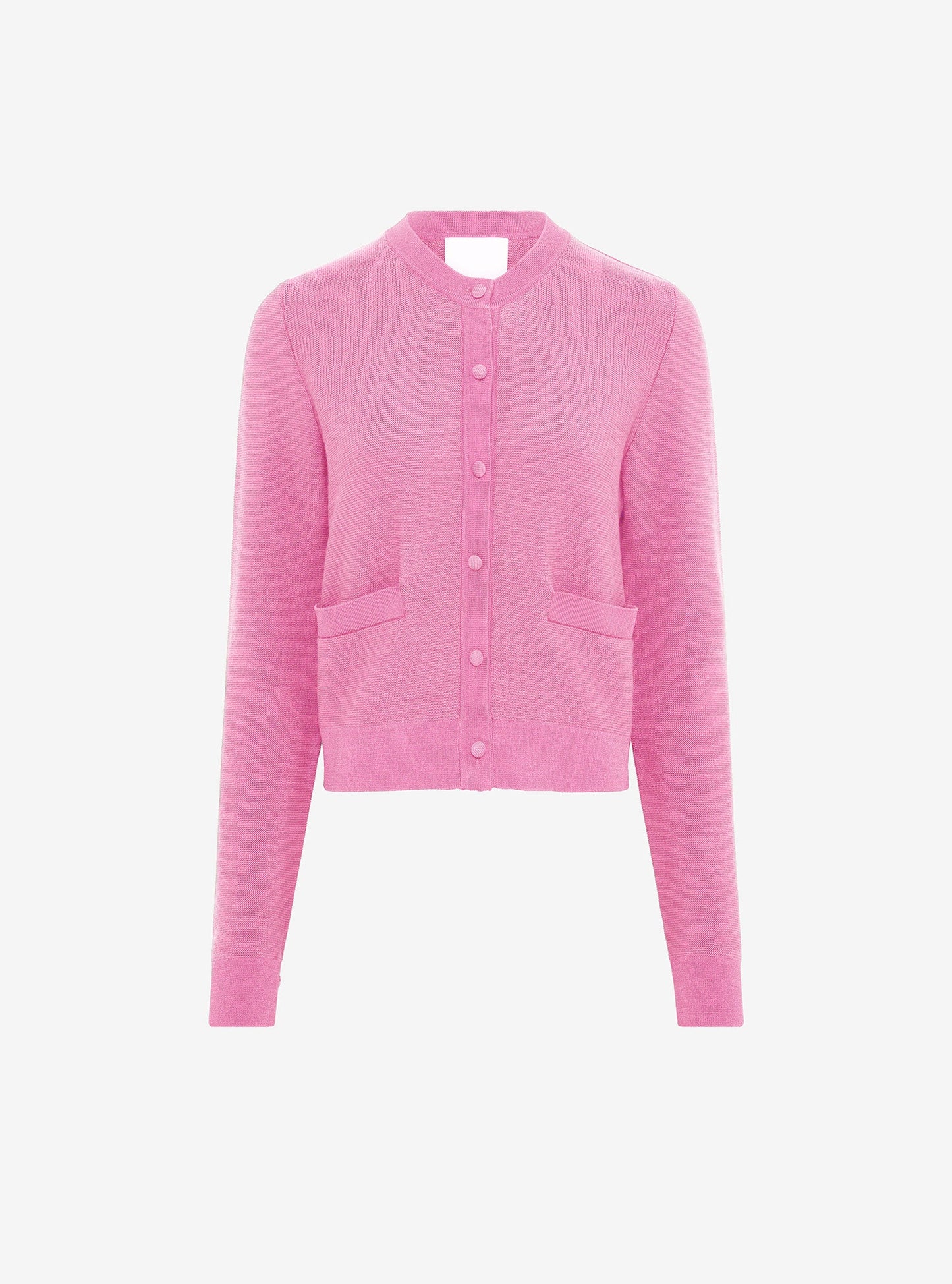 cardigan maille point mousse