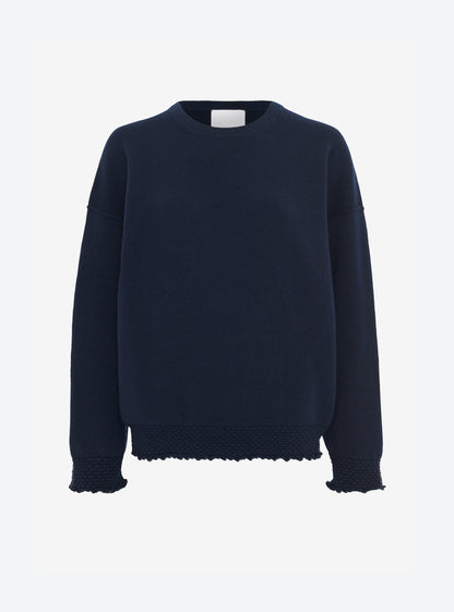 sweat loose finitions smockées