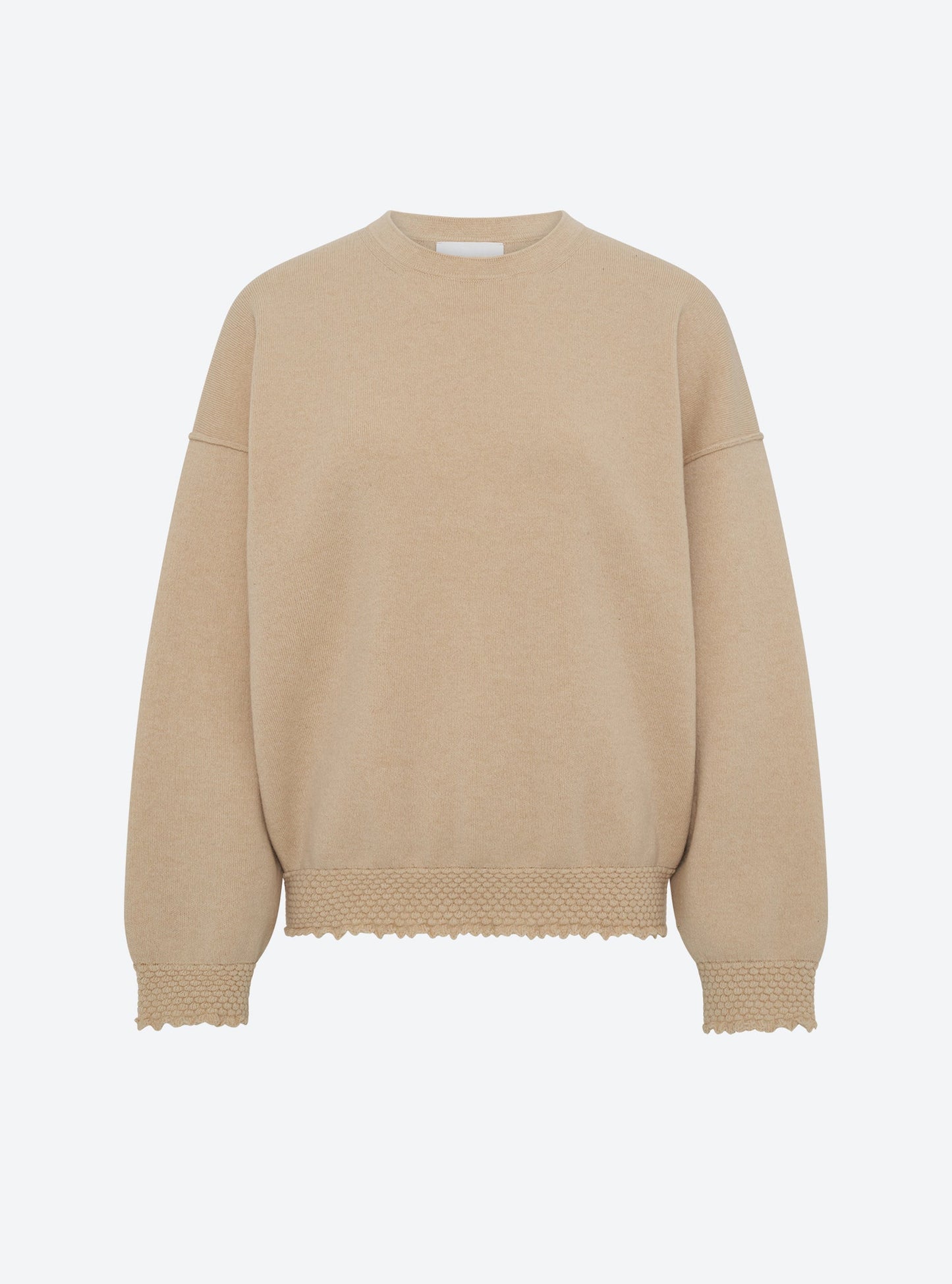 sweat loose finitions smockées