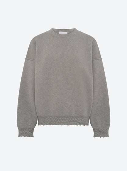 sweat loose finitions smockées