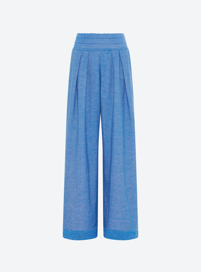 pantalon fluide maille fine jersey