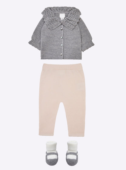 legging bébé à picots