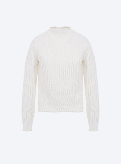 top droit en maille smockée