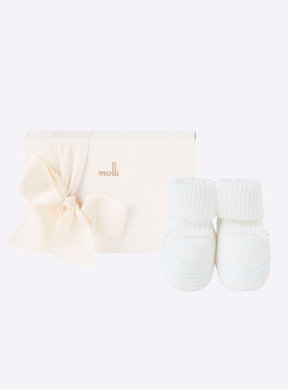 chaussons bébé à bride bicolores