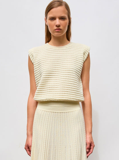 top maille bijou