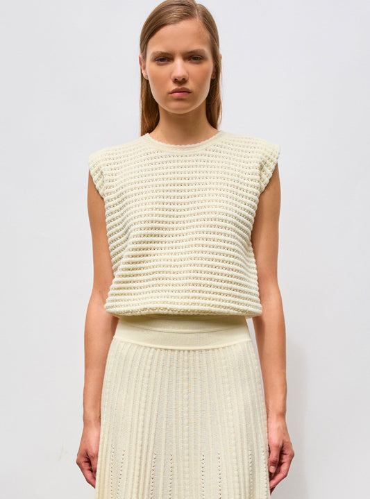 top maille bijou