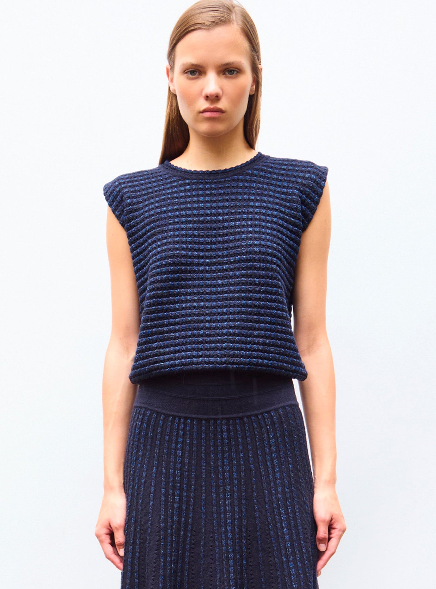 top maille bijou