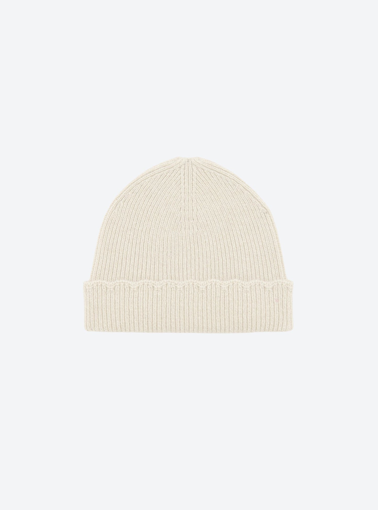 bonnet côtes festonnées en maille