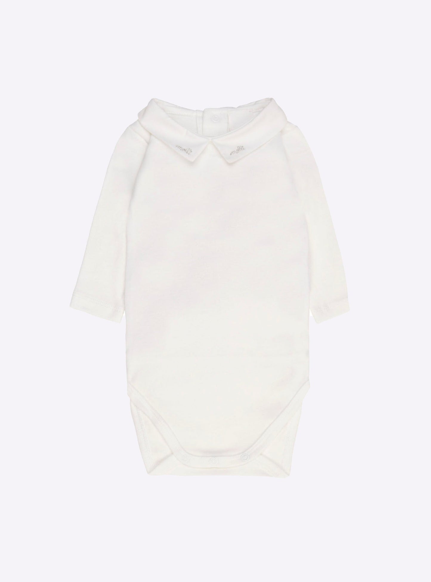 body bébé col pointu