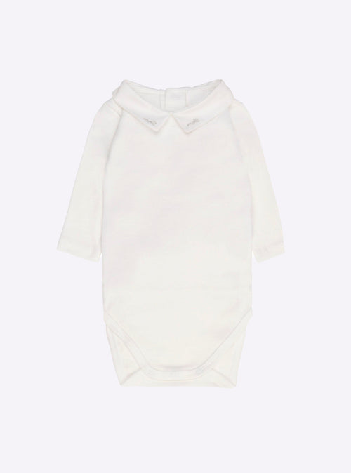 body bébé col pointu