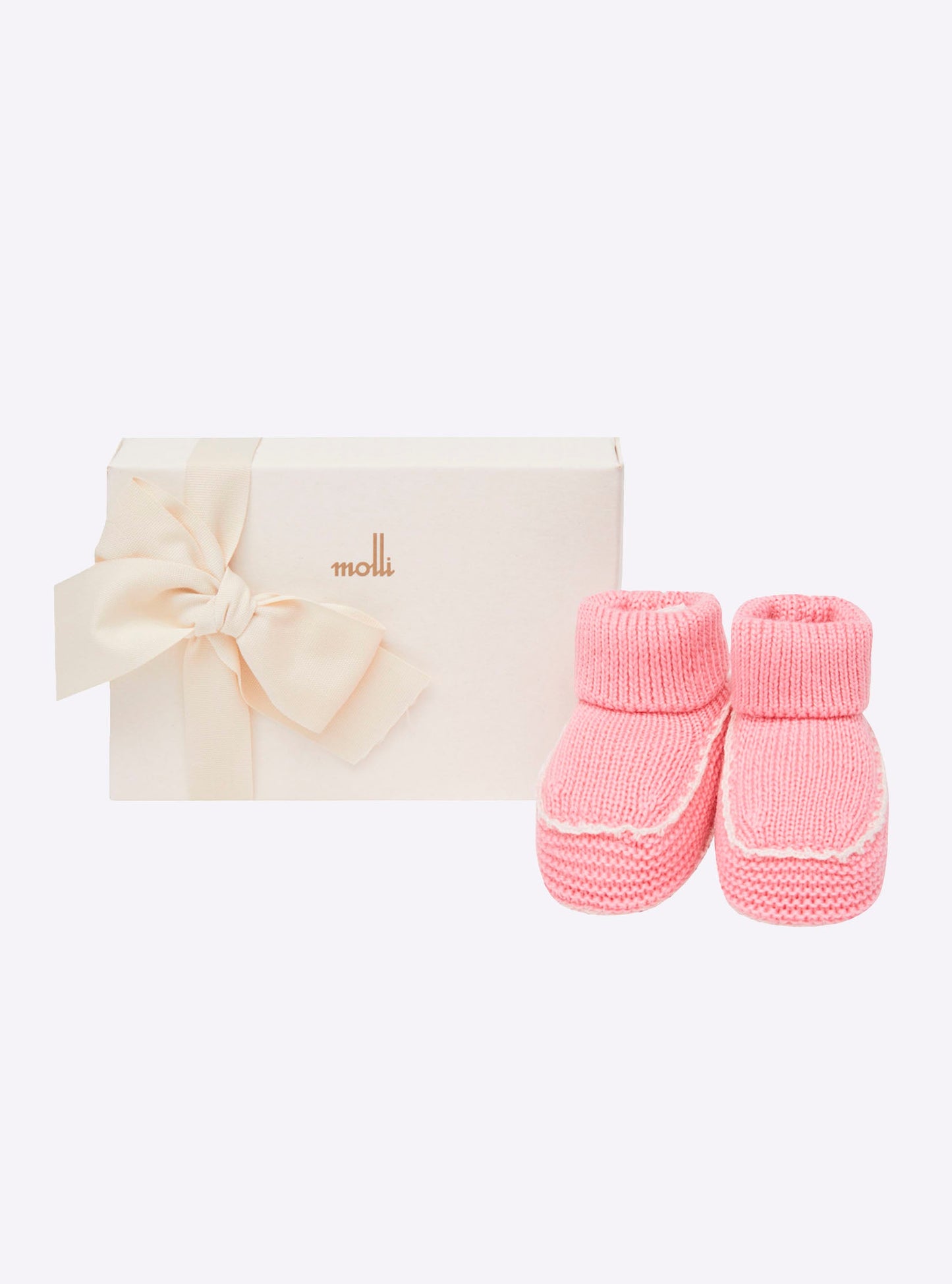 chaussons bébé à finitions crochet