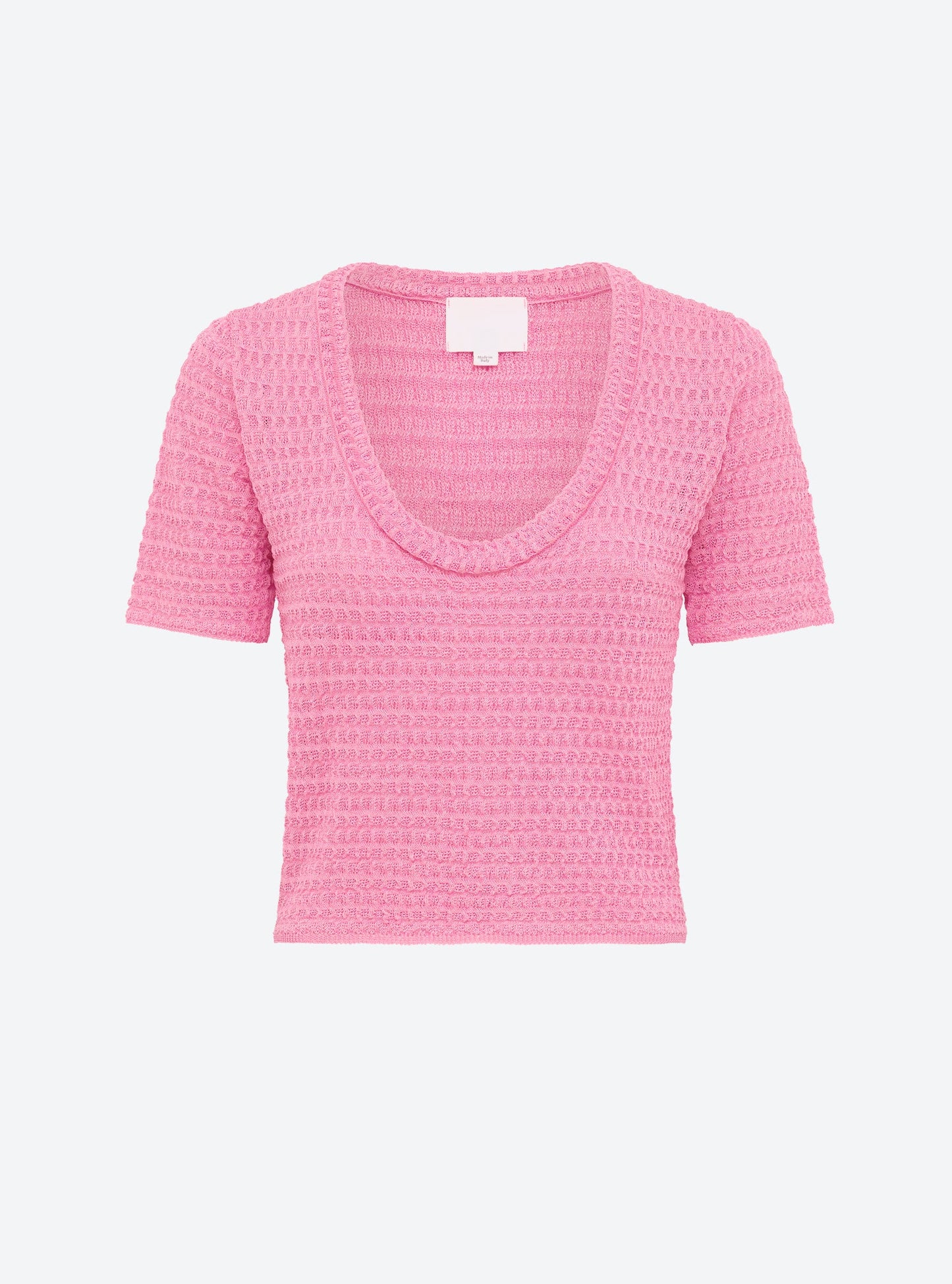 top maille organza