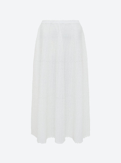jupe légère maille organza