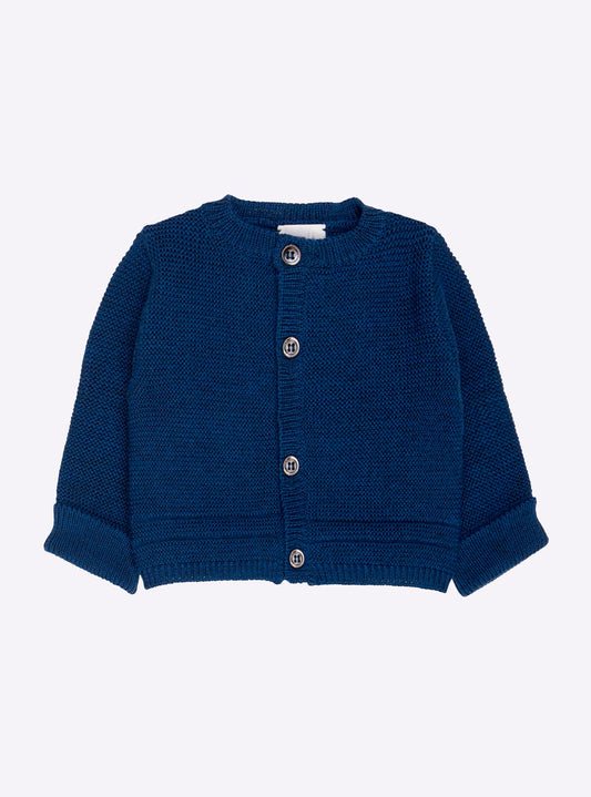 cardigan bébé à encolure ronde