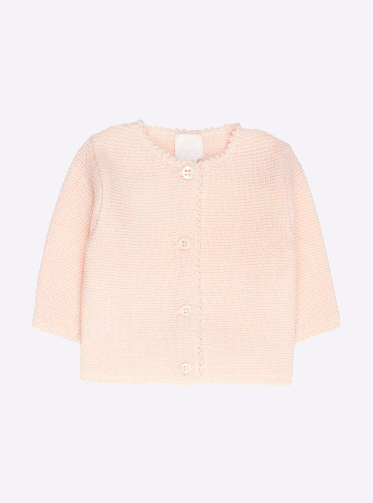 cardigan bébé à picots