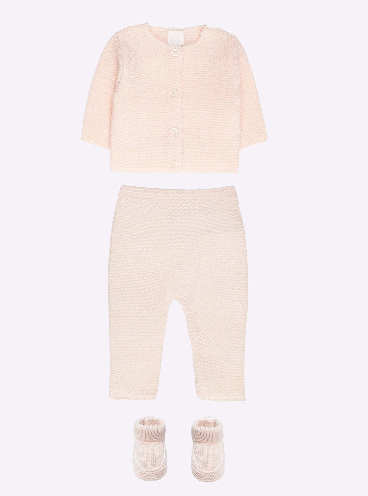 cardigan bébé à picots