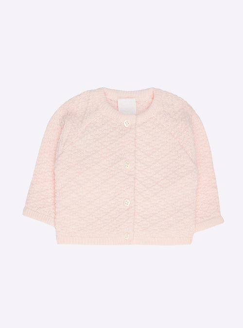 cardigan bébé encolure ronde