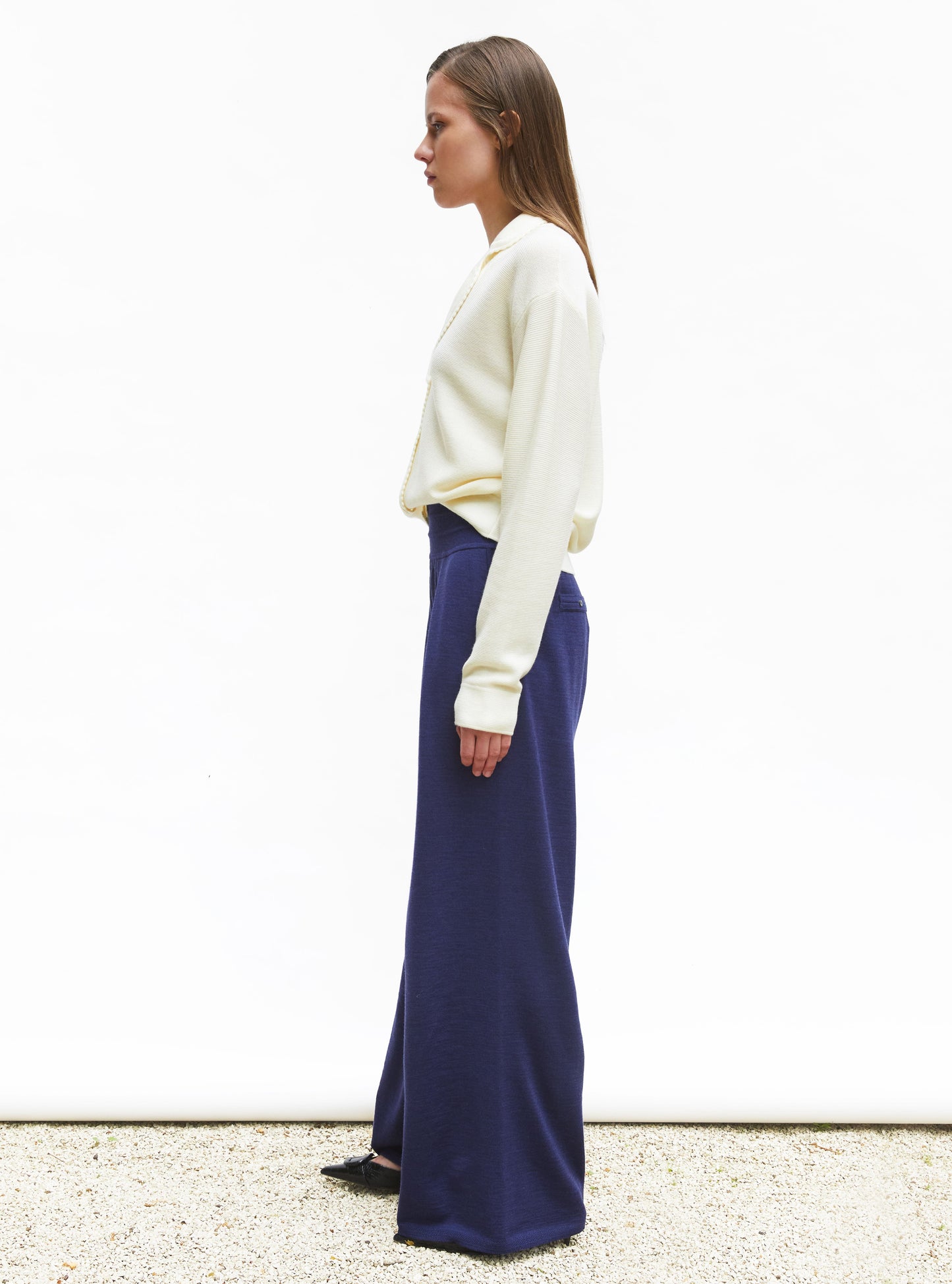pantalon fluide maille légère