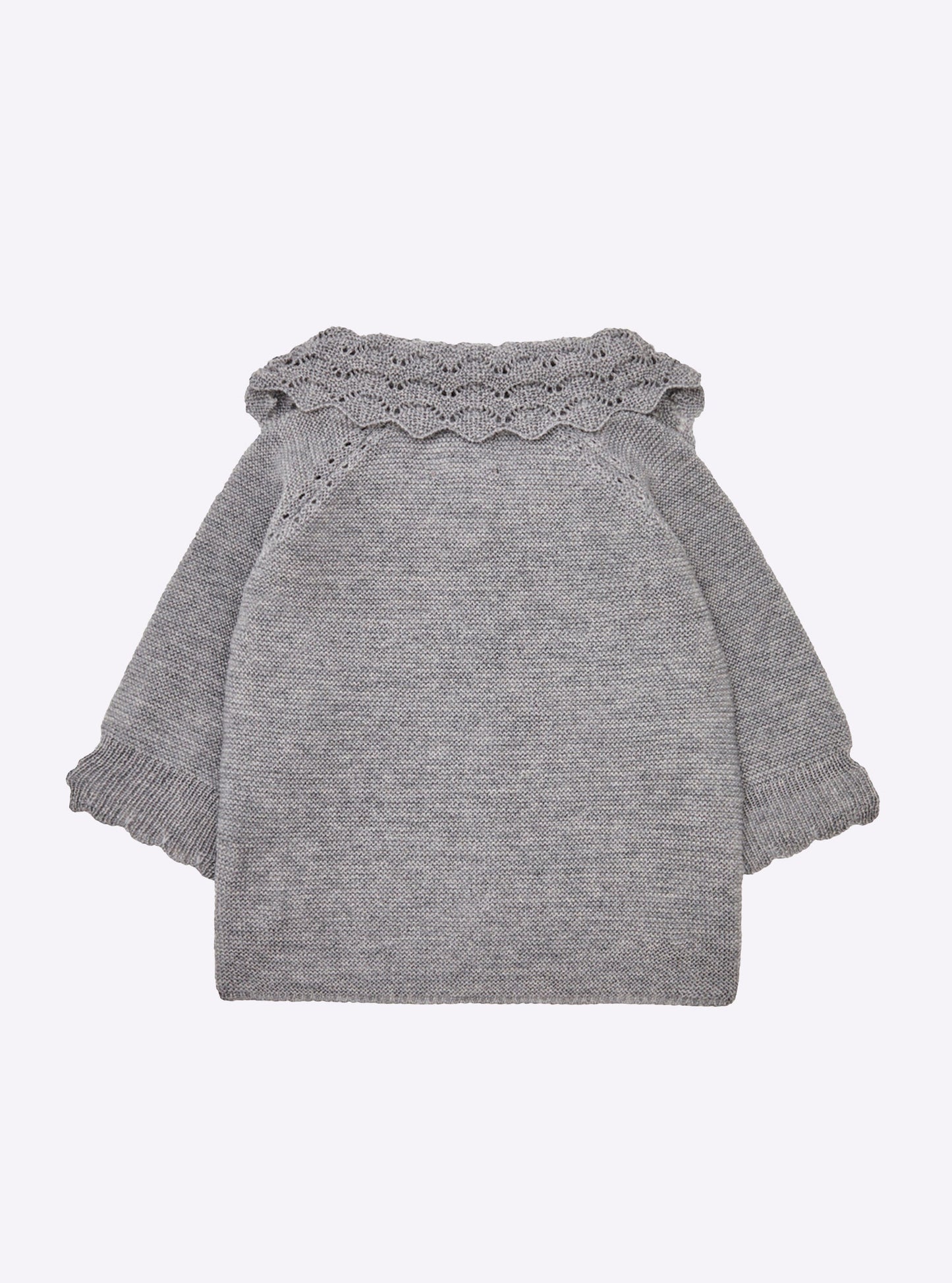 brassière bébé à col dentelle