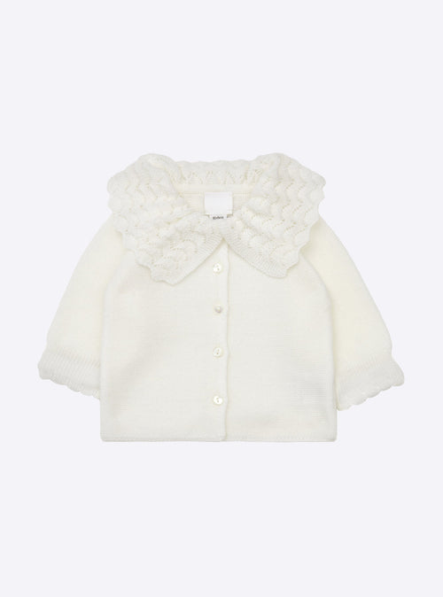brassière bébé à col dentelle