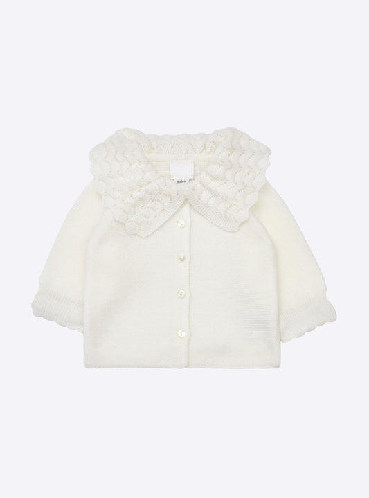 brassière bébé à col dentelle