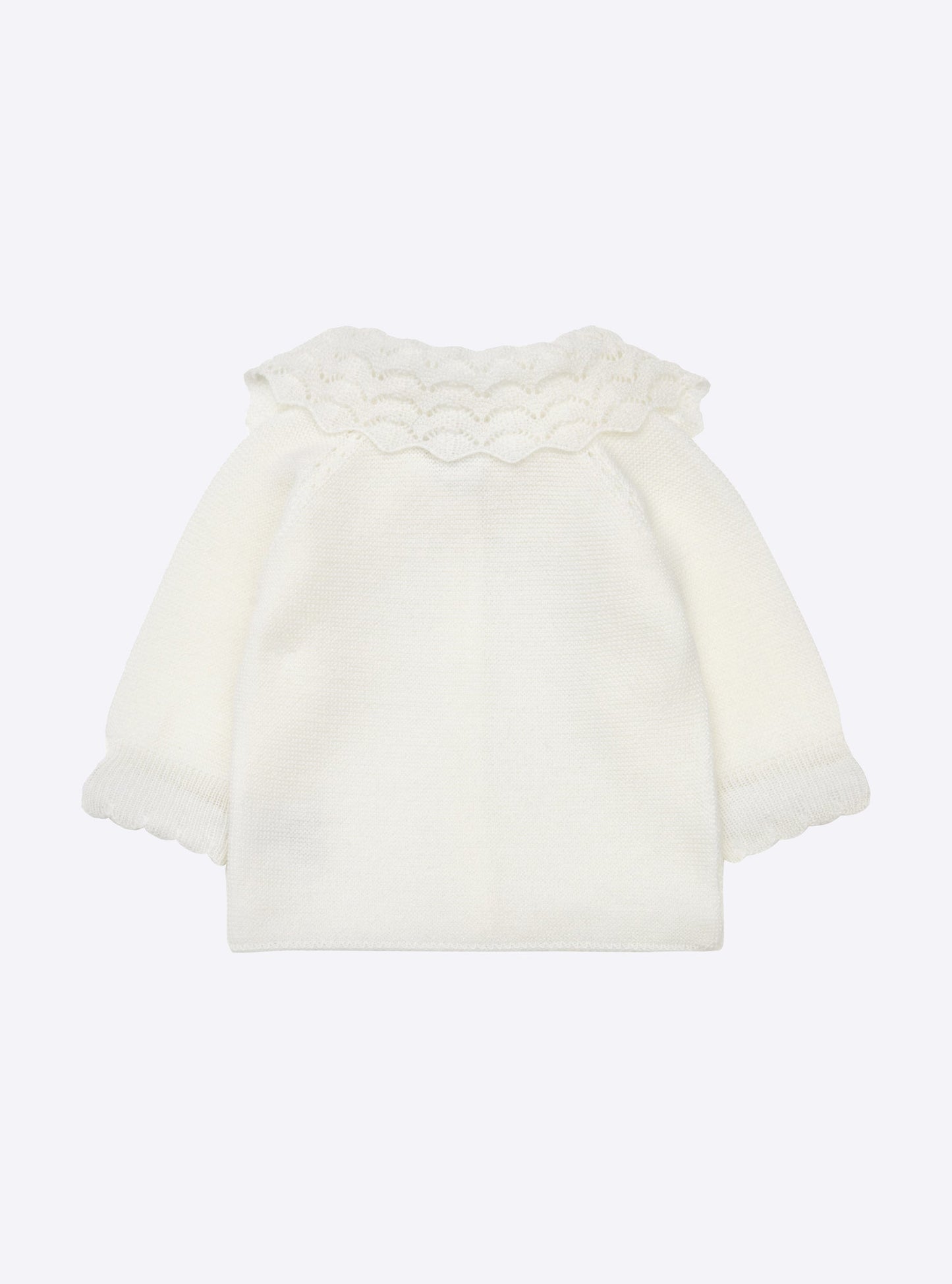 brassière bébé à col dentelle