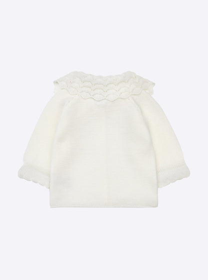 brassière bébé à col dentelle