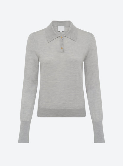 polo fin en jersey soyeux