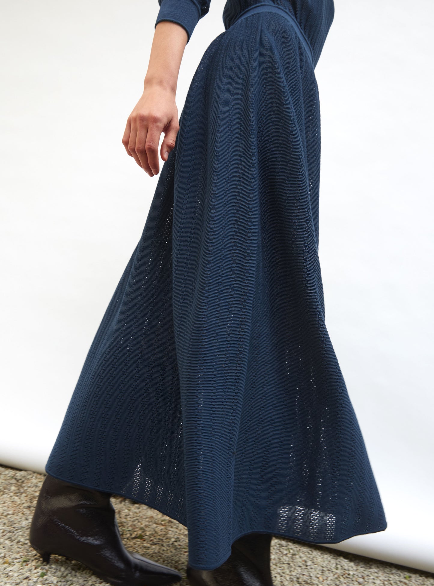 robe légère maille pointelle