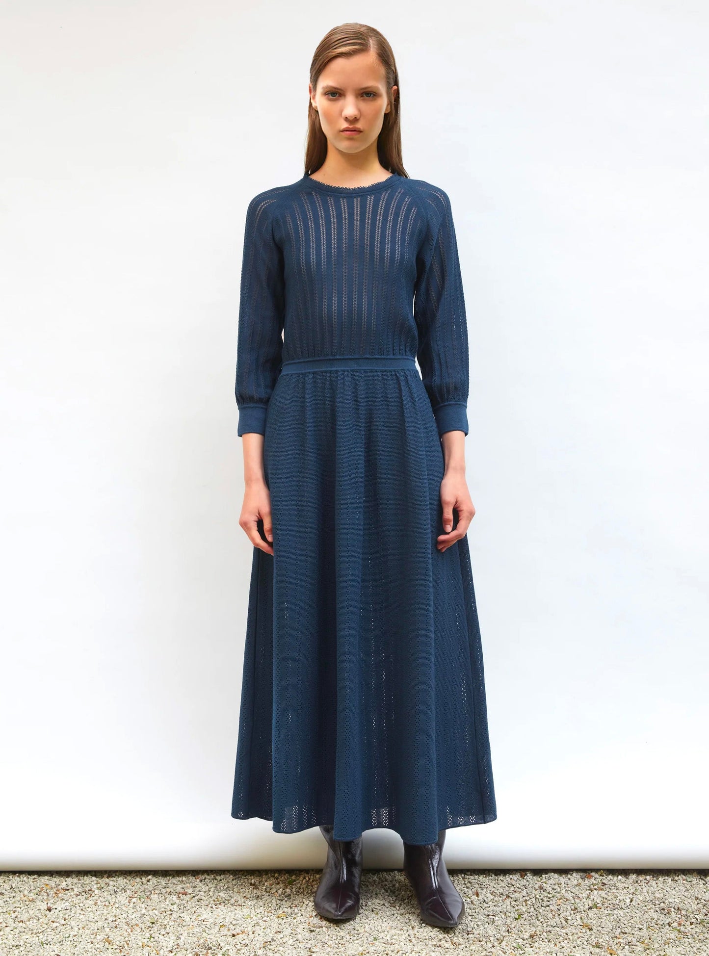 robe légère maille pointelle