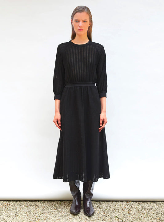 robe légère maille pointelle