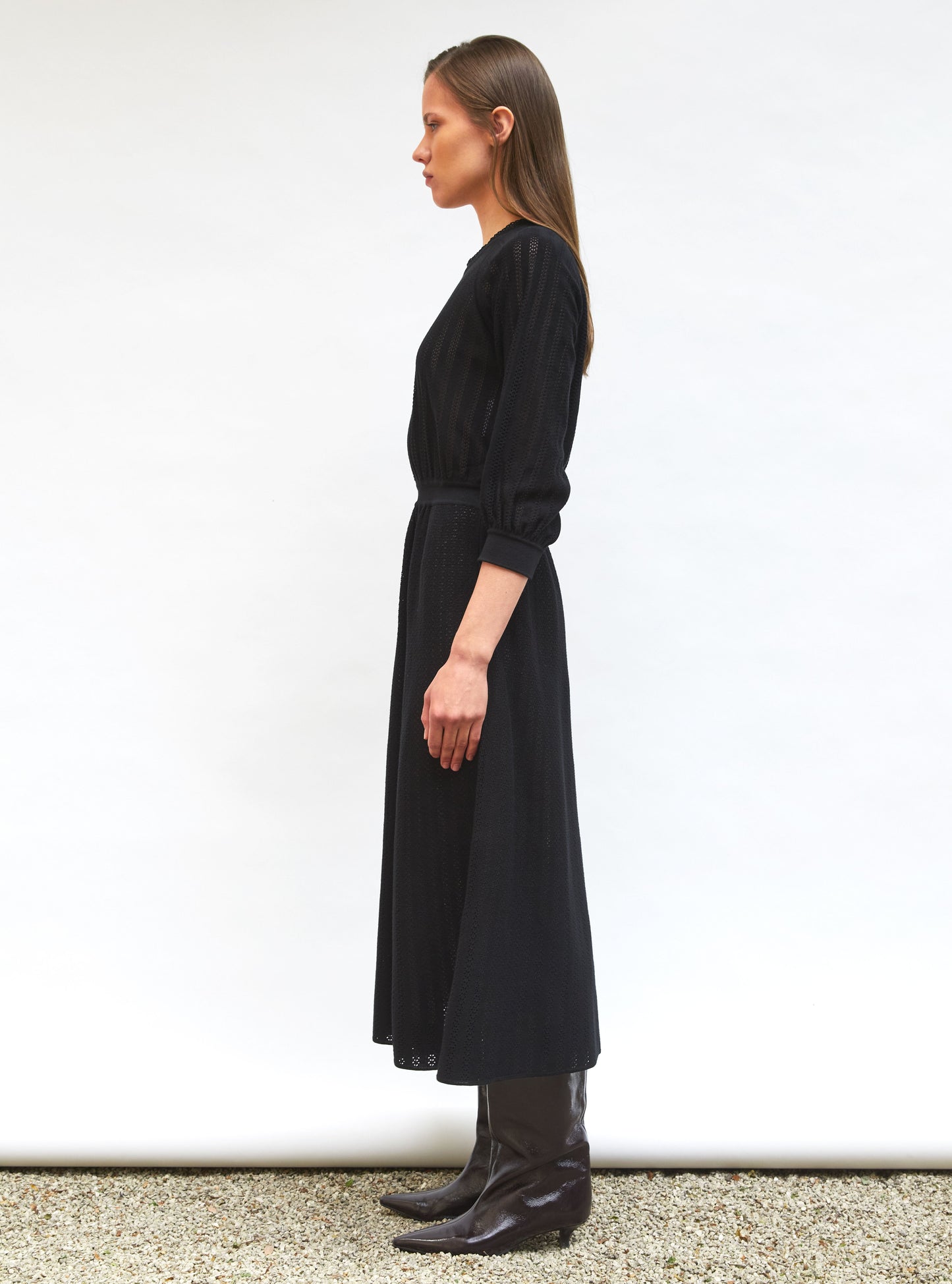 robe légère maille pointelle