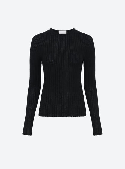 top fin maille pointelle