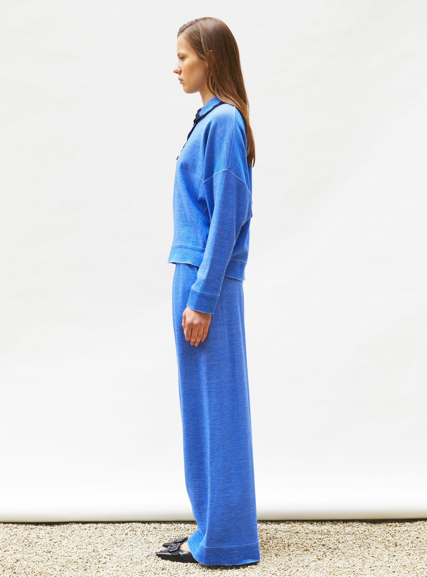 pantalon fluide maille fine jersey