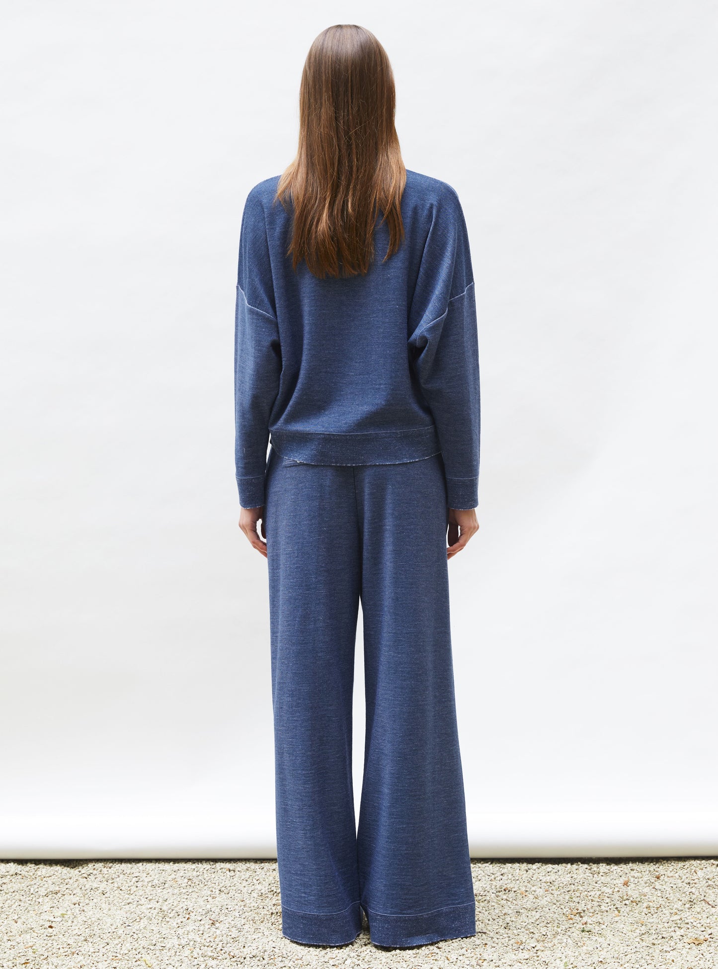 pantalon fluide maille fine jersey
