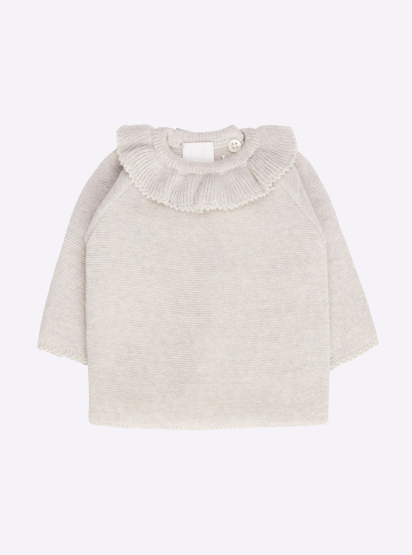 brassière bébé à col volanté