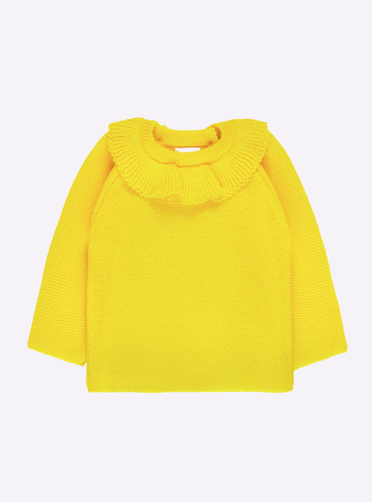 brassière bébé à col volanté