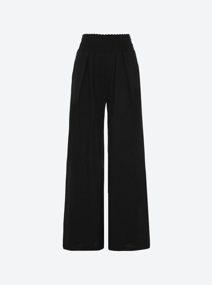 pantalon fluide maille fine jersey