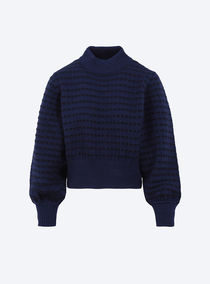 pull maille manches blousantes