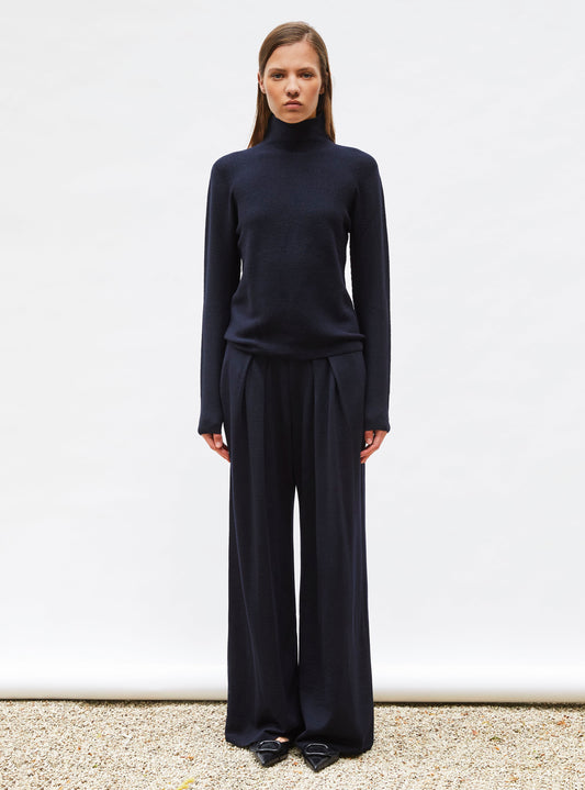 pantalon fluide maille fine jersey
